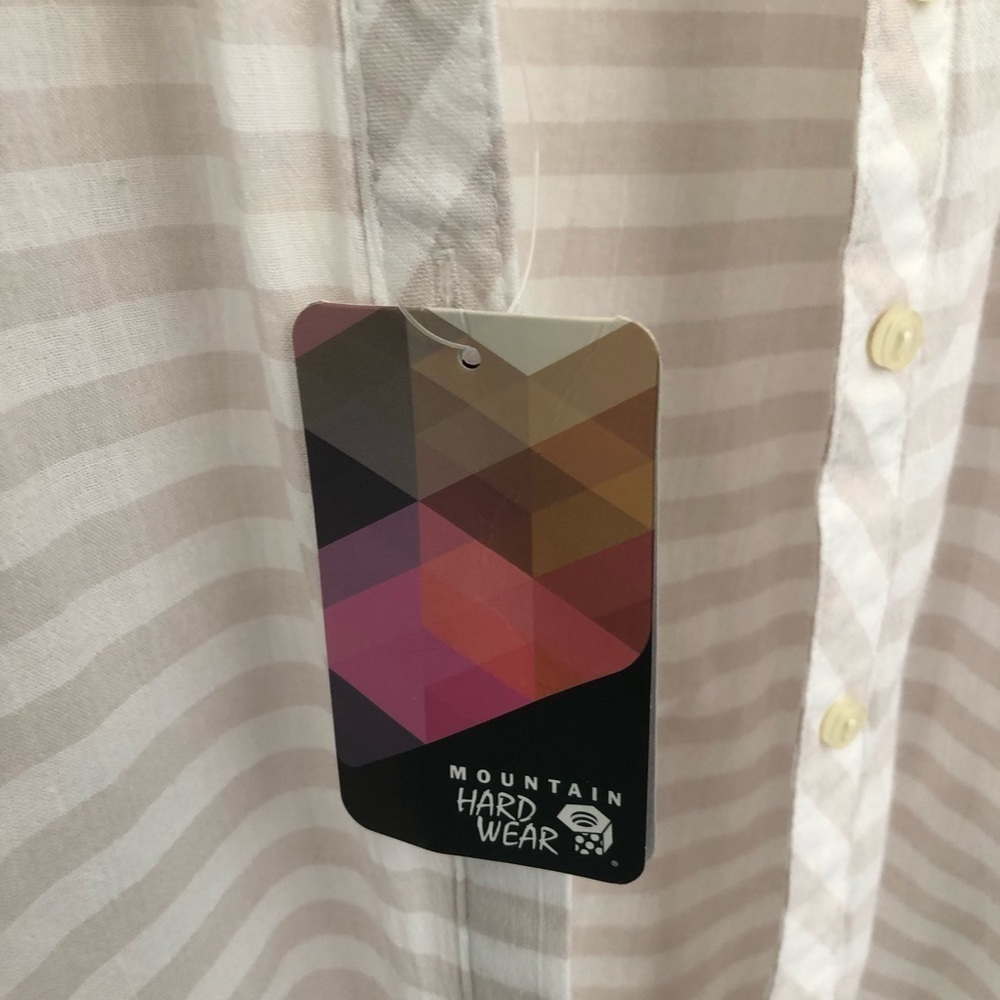 NWT Mountain Hardwear Daralake Cotton Gauze Button Down Shirt - Picture 7 of 16